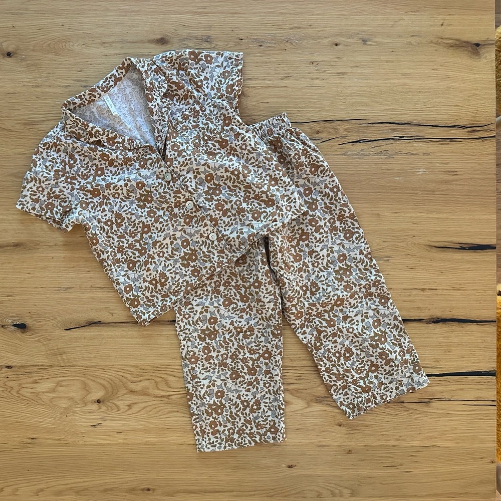 Rylee + Cru Cotton Crepe Pajama Set